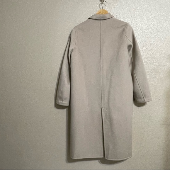 Uniqlo Double Face wool blend Long Coat - Picture 4 of 14